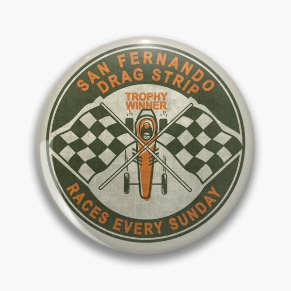 Item preview, San Fernando Drag Strip  designed and sold by retropetrol.