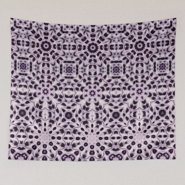 Item preview, Lavender Leopard Fur Morph Seamless Pattern designed and sold by Petalandfur.