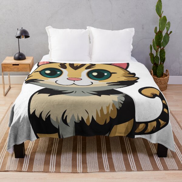 Item preview, tabby cartoon cat designed and sold by omar-alsayed52.