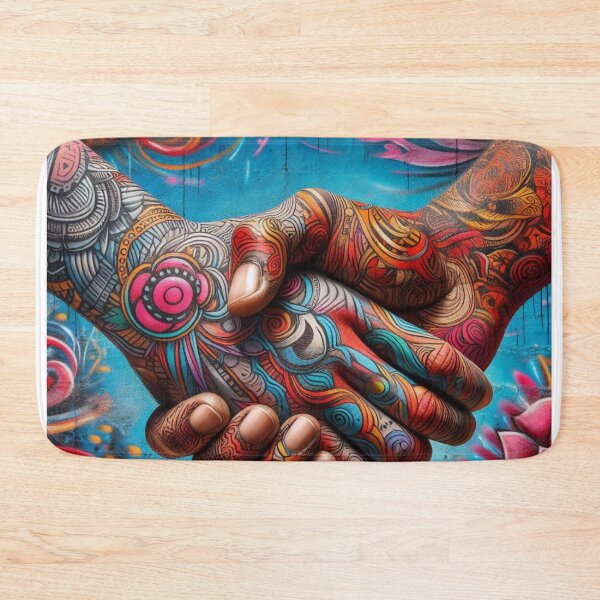 Item preview, Colourful handshake. 2 designed and sold by Arturos31.