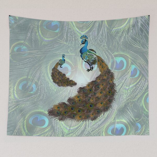 Item preview, Peacock Feather Lovers Art designed and sold by NadineMay.