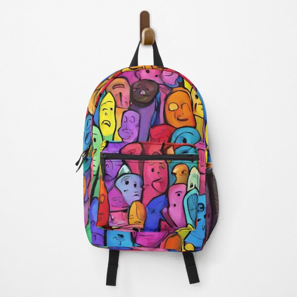 Item preview, Colorful heads and faces like from a dream designed and sold by MjKris.