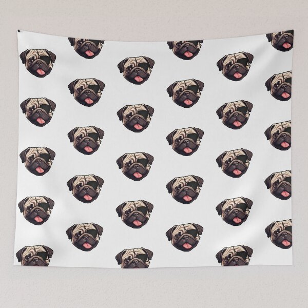 Item preview, Pirate PUG face designed and sold by Le-Graoully.