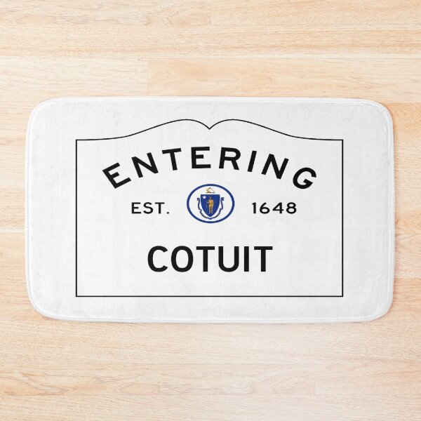 Item preview, Entering Cotuit Road Sign - Cotuit, Massachusetts designed and sold by SouthShorePics.