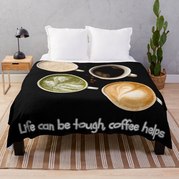 Item preview,  Life can be tough, coffee helps. designed and sold by attakorn.