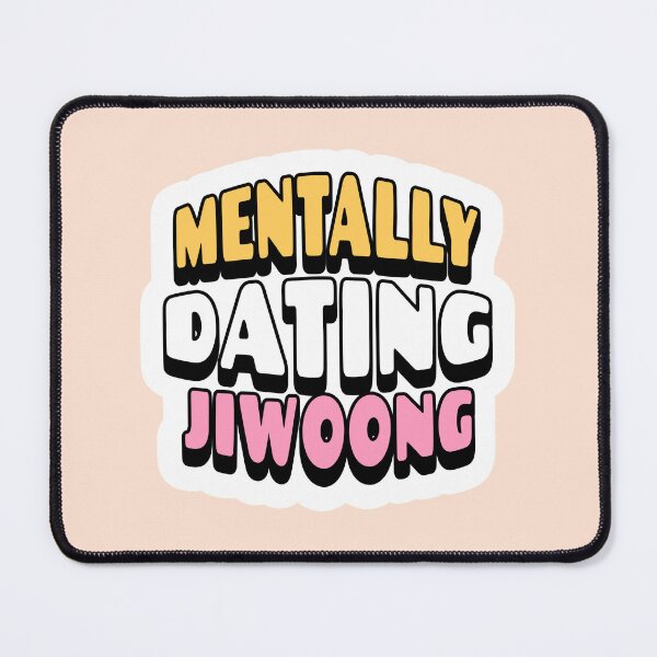 Item preview, Zero base one zb1 mentally dating jiwoong zerose typography | Morcaworks designed and sold by Morcawork.