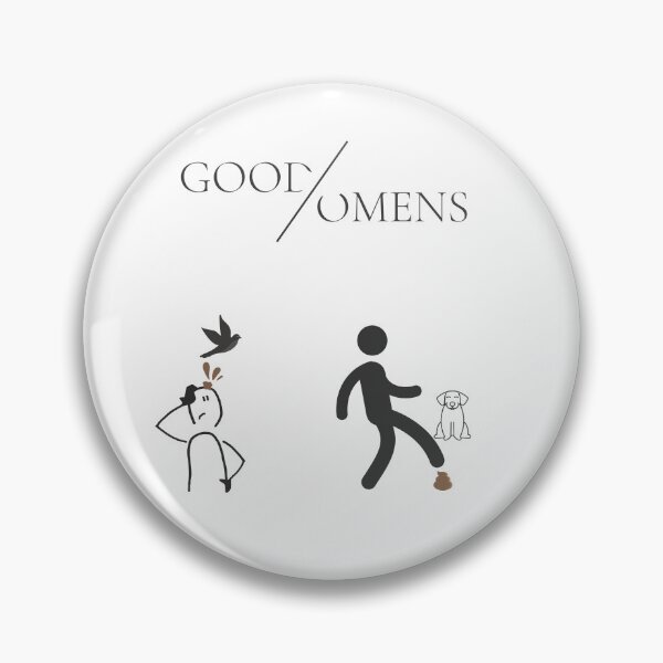 Item preview, Funny Good Omens Luck designed and sold by ma-Leby.