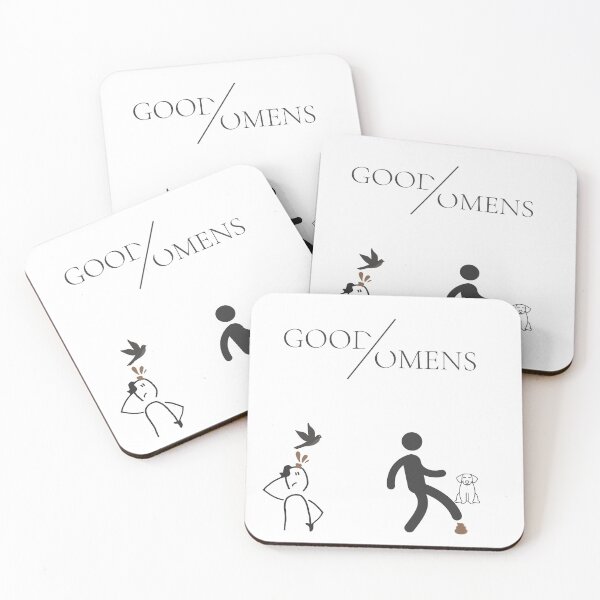 Item preview, Funny Good Omens Luck designed and sold by ma-Leby.