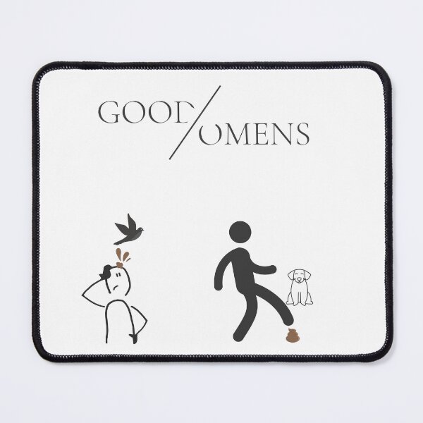 Item preview, Funny Good Omens Luck designed and sold by ma-Leby.