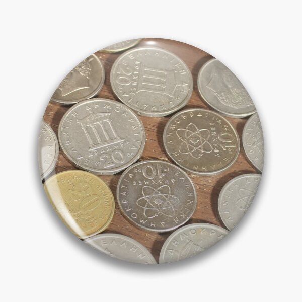 Item preview, Small Greek Coin Collection designed and sold by coinsxcrochet.