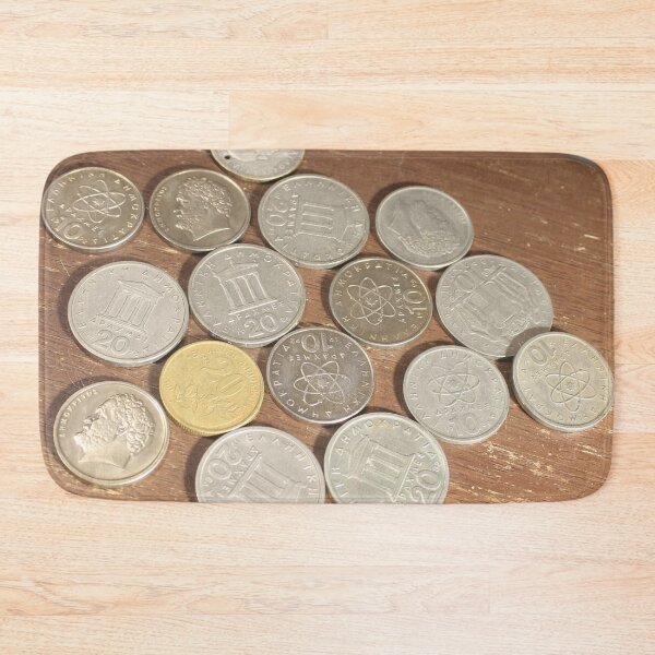 Item preview, Small Greek Coin Collection designed and sold by coinsxcrochet.
