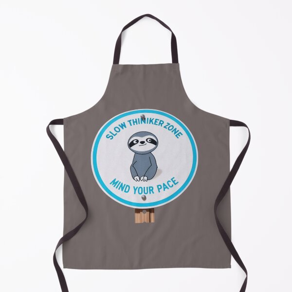 Item preview, Slow thinker zone: A Sloth’s Motto designed and sold by sharon1210.