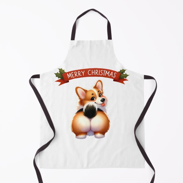 Item preview, Cheeky Corgi Greetings: A Realistic Christmas Wink designed and sold by EpicPaws.