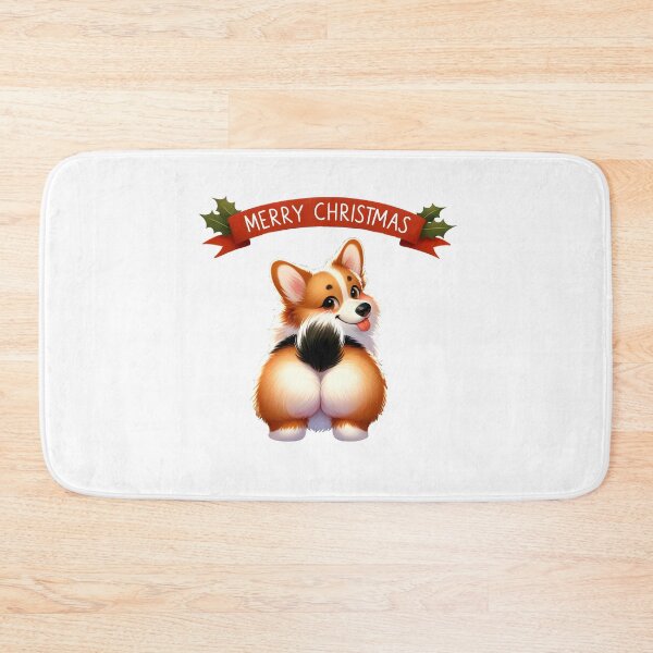 Item preview, Cheeky Corgi Greetings: A Realistic Christmas Wink designed and sold by EpicPaws.