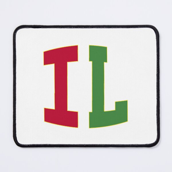 Item preview, Illinois State Abbreviation designed and sold by US States Merch.