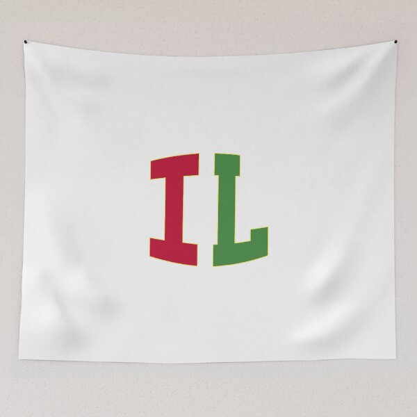 Item preview, Illinois State Abbreviation designed and sold by US States Merch.