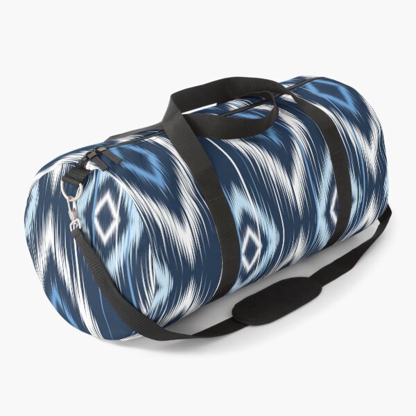 Item preview, Blue white ethnic Ikat Pattern designed and sold by MadCreations33.