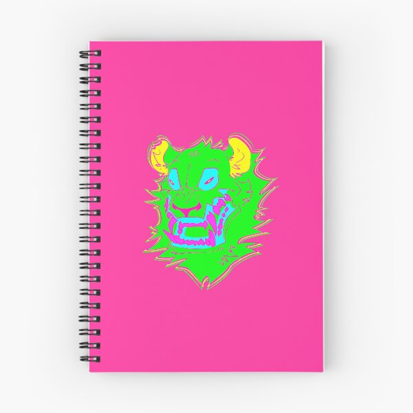 Item preview, Green Neon Lion Headshot Teeth designed and sold by Kateshadowlion.