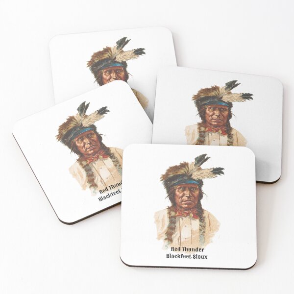 Item preview, Chief Red Thunder Blackfeet Sioux designed and sold by heringa.