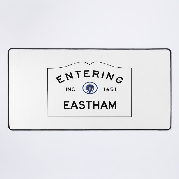 Item preview, Entering Eastham Road Sign - Yarmouth, Massachusetts designed and sold by SouthShorePics.