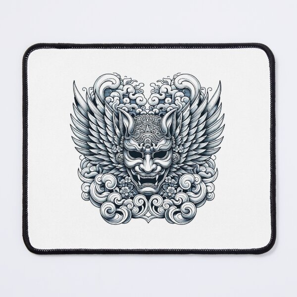 Item preview, Elemental Spirits: Japanese Mask Series designed and sold by OniFeathers.