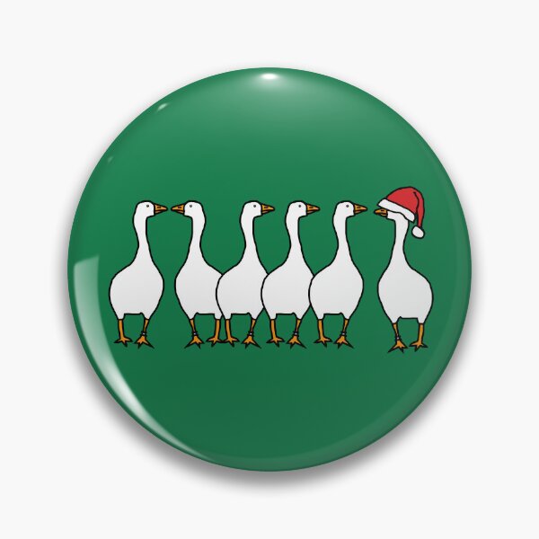 Item preview, Christmas Six Geese A-Laying designed and sold by ellenhenry.