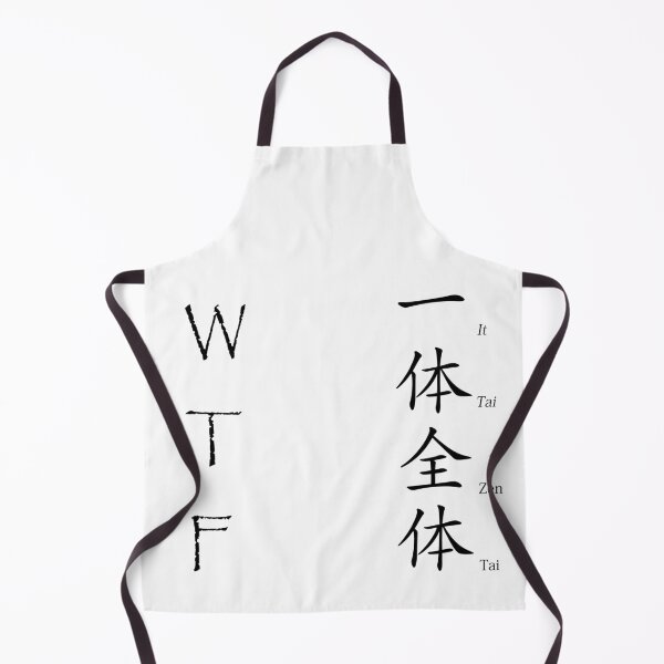 Item preview, WTF - Japanese Kanji Saying designed and sold by Matthew Kinnersly.