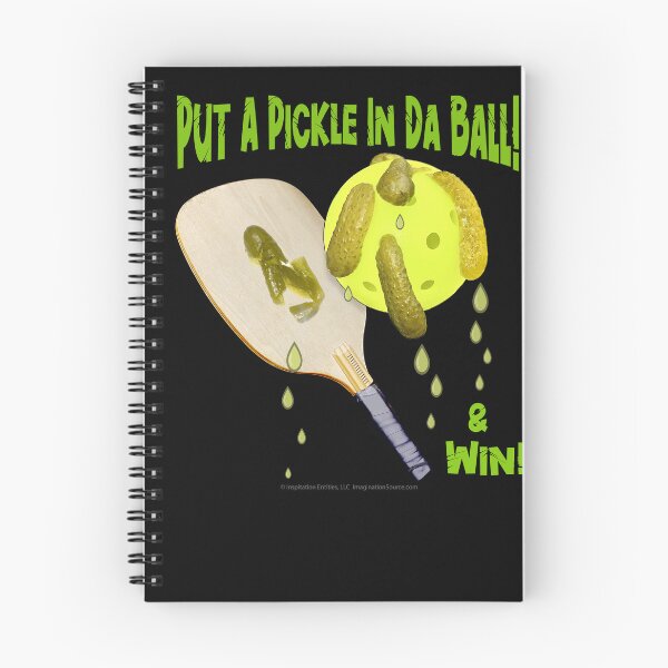 Item preview, Put A Pickle In Da Ball & Win!  -   For Dark Backgrounds designed and sold by The Imagination Source™.