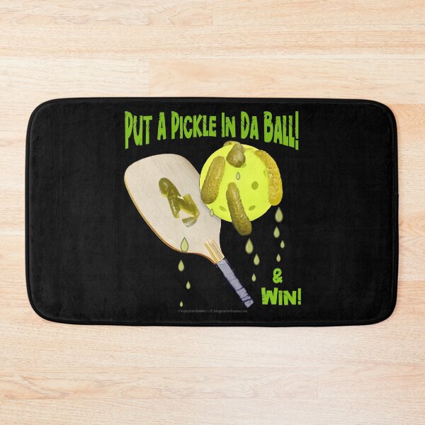 Item preview, Put A Pickle In Da Ball & Win!  -   For Dark Backgrounds designed and sold by The Imagination Source™.