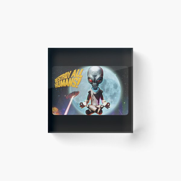 Item preview, Destroy All Humans Crypto Fan Art designed and sold by barefootmk.