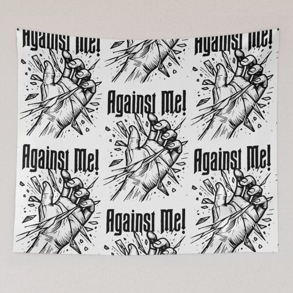Item preview, Against me t-shirt  designed and sold by mevvo.