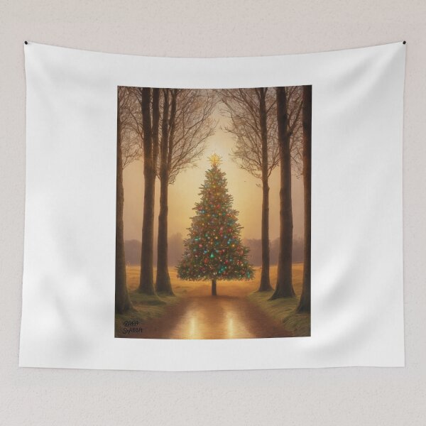 Item preview, There Will Be A Tree; Christmas; designed and sold by StickerApe.