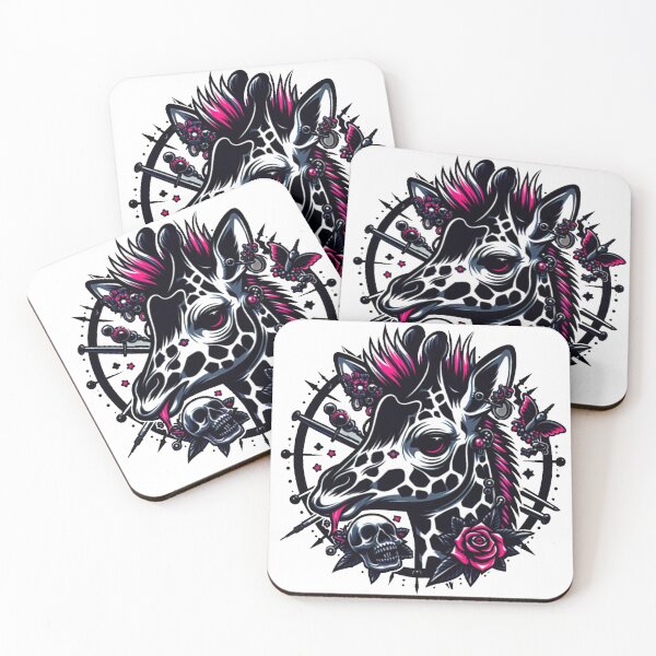 Item preview, Pink rock giraffe  designed and sold by MiroArtAbstra.