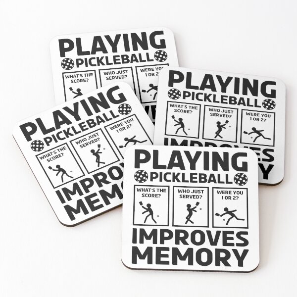 Item preview, Playing Pickleball Improves Memory designed and sold by LounisArt.