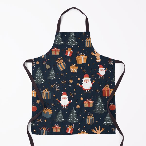Item preview, Christmas pattern (Santa Claus with Gifts,Reindeer and Christmas Tree) designed and sold by SeamlessHub4289.