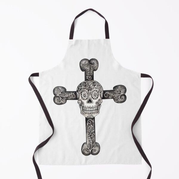 Item preview, Skull and cross bone day of the dead. designed and sold by Jiwsurreal.