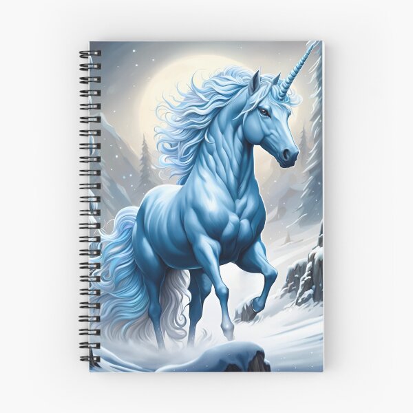 Item preview, Winter Unicorn, Ai Generated Art  designed and sold by ACC .