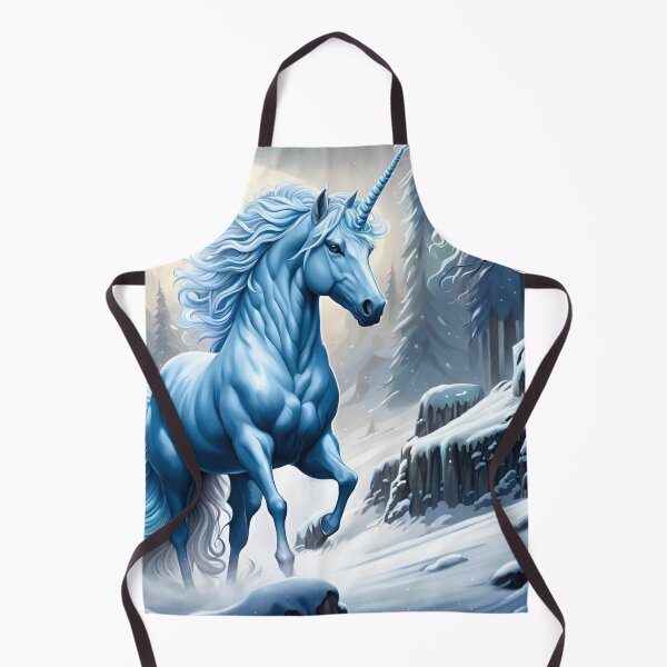 Item preview, Winter Unicorn, Ai Generated Art designed and sold by ACC .