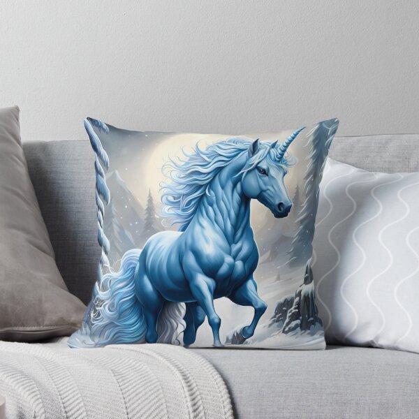 Item preview, Winter Unicorn, Ai Generated Art  designed and sold by ACC .