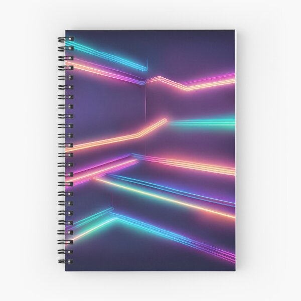 Item preview, lines created with neon colors designed and sold by ReyhansArtWorld.