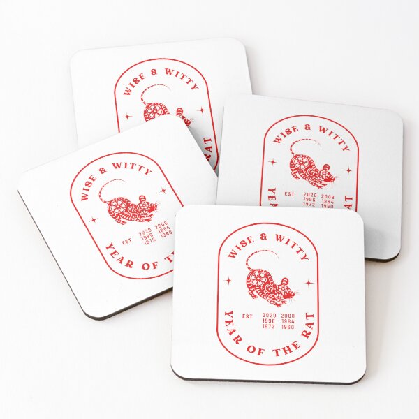 Item preview, Year of the Rat Chinese Zodiac (Wise & Witty) designed and sold by InkWhirl.