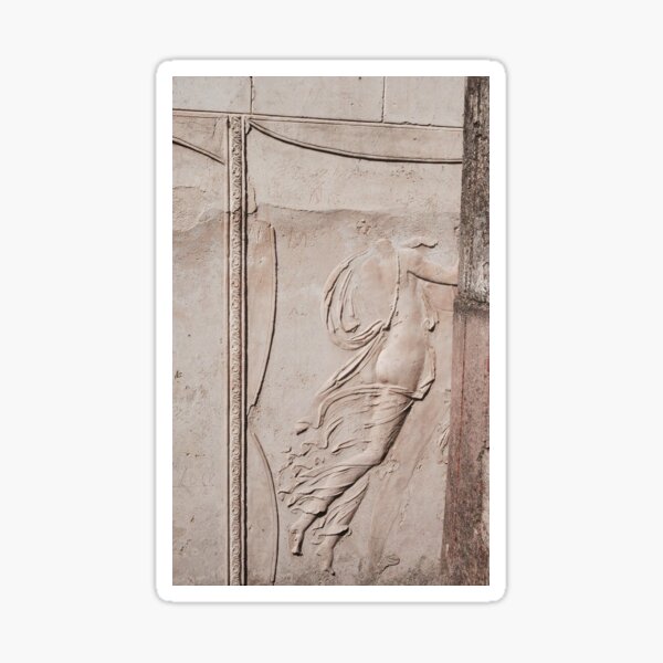 Classical woman Sticker