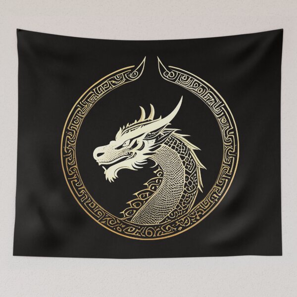 Item preview, Ancient dragon logo design  designed and sold by Kulpi6147.