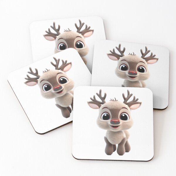 Item preview, Kawaii Chibi Baby Reindeer  designed and sold by KawaiiArtStyle.
