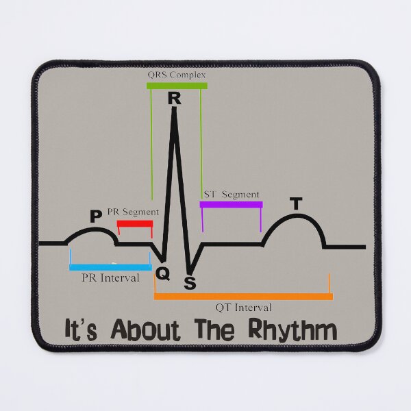 Item preview, Cardiac ST Segment Rhythm designed and sold by gailg1957.