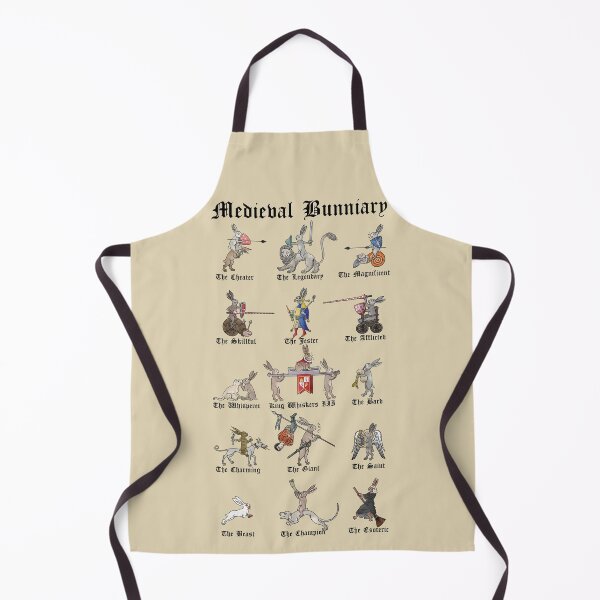 Item preview, Medieval Bunniary (English) designed and sold by MargiKnights.