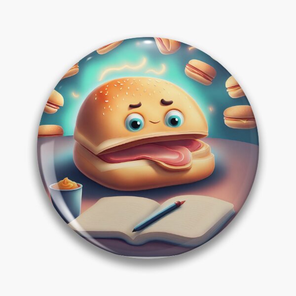 Item preview, sandwich while studying designed and sold by ReyhansArtWorld.