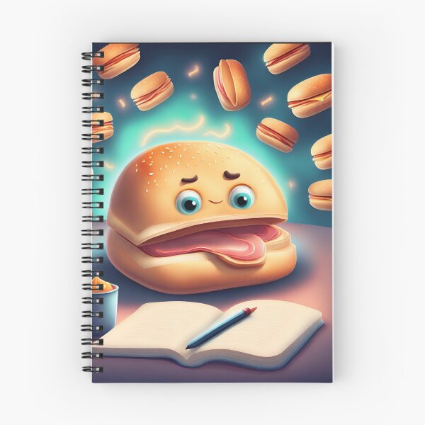 Item preview, sandwich while studying designed and sold by ReyhansArtWorld.