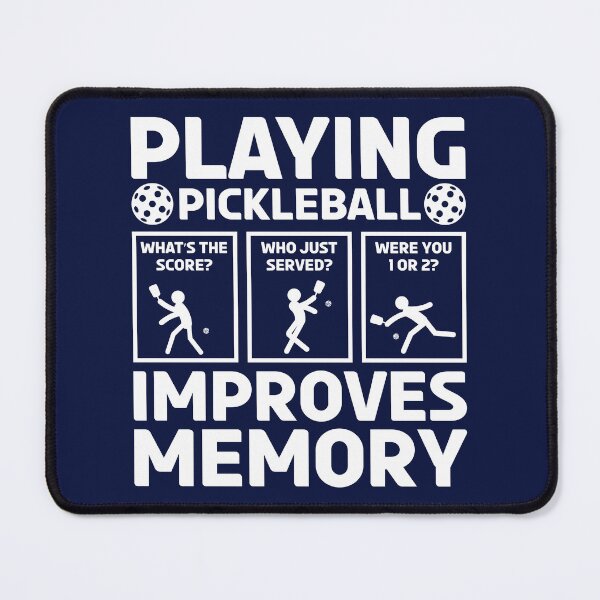 Item preview, Playing Pickleball Improves Memory Funny Pickleball Puns designed and sold by LounisArt.