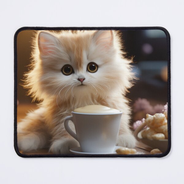 Item preview, Cute Baby Cat, Coffee Time designed and sold by Cris888.